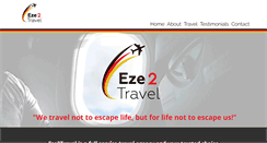 Desktop Screenshot of eze2travel.com
